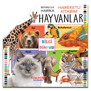 Benim İlk Hareketli Kitabım Hayvanlar