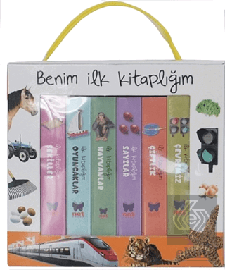 Benim İlk Kitaplığım 6 Kitap Set (Turuncu) Kolektif Net Çocuk Yayınlar