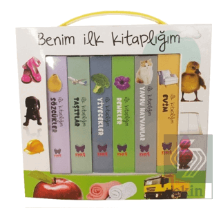 Benim İlk Kitaplığım 6 Kitap Set (Yeşil) Kolektif Net Çocuk Yayınları 