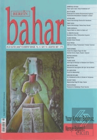 Berfin Bahar Aylık Kültür, Sanat ve Edebiyat Dergi