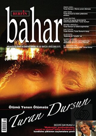 Berfin Bahar Aylık Kültür, Sanat ve Edebiyat Dergi