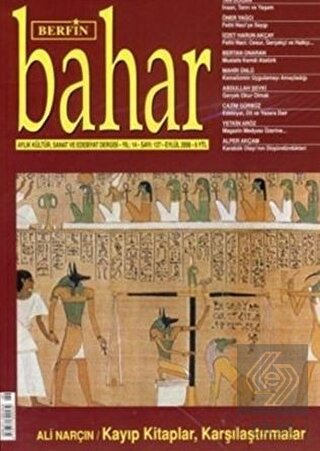 Berfin Bahar Aylık Kültür, Sanat ve Edebiyat Dergi