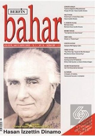 Berfin Bahar Aylık Kültür, Sanat ve Edebiyat Dergi
