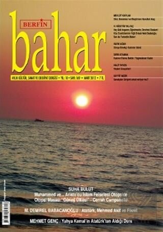Berfin Bahar Aylık Kültür, Sanat ve Edebiyat Dergi