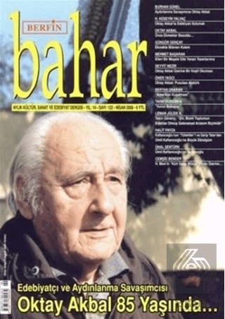 Berfin Bahar Aylık Kültür, Sanat ve Edebiyat Dergi