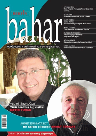 Berfin Bahar Aylık Kültür, Sanat ve Edebiyat Dergi