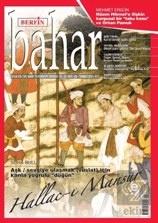 Berfin Bahar Aylık Kültür, Sanat ve Edebiyat Dergi