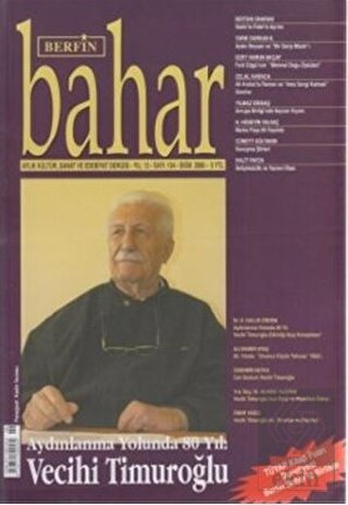 Berfin Bahar Aylık Kültür, Sanat ve Edebiyat Dergi