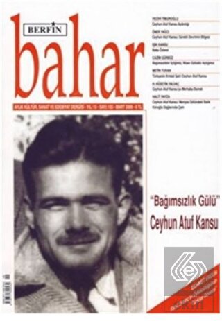 Berfin Bahar Aylık Kültür, Sanat ve Edebiyat Dergi