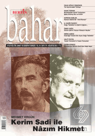 Berfin Bahar Aylık Kültür, Sanat ve Edebiyat Dergi