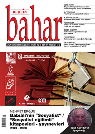 Berfin Bahar Aylık Kültür, Sanat ve Edebiyat Dergi