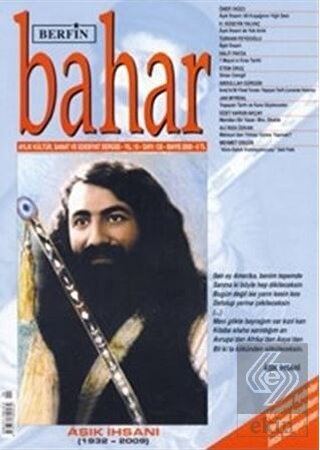 Berfin Bahar Aylık Kültür, Sanat ve Edebiyat Dergi