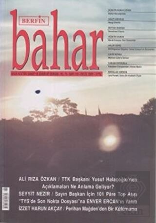 Berfin Bahar Aylık Kültür, Sanat ve Edebiyat Dergi