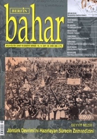 Berfin Bahar Aylık Kültür, Sanat ve Edebiyat Dergi