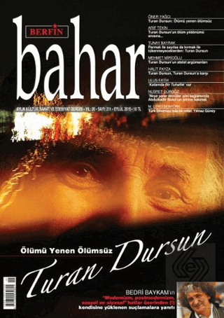 Berfin Bahar Aylık Kültür, Sanat ve Edebiyat Dergi
