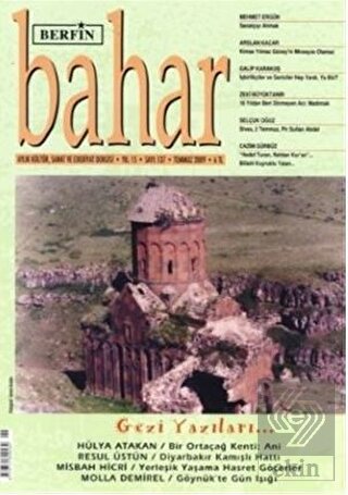 Berfin Bahar Aylık Kültür, Sanat ve Edebiyat Dergi