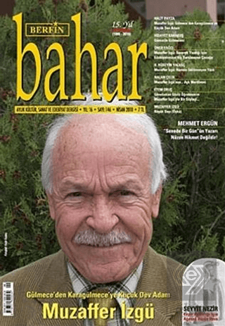 Berfin Bahar Aylık Kültür, Sanat ve Edebiyat Dergi