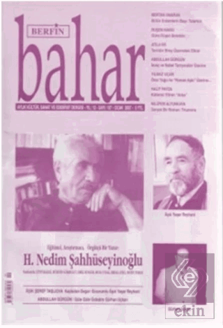 Berfin Bahar Aylık Kültür, Sanat ve Edebiyat Dergi