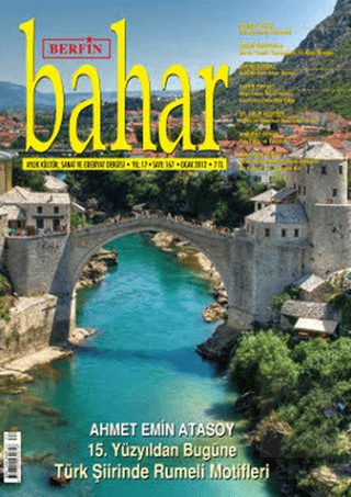 Berfin Bahar Aylık Kültür, Sanat ve Edebiyat Dergi