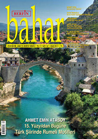 Berfin Bahar Aylık Kültür, Sanat ve Edebiyat Dergi