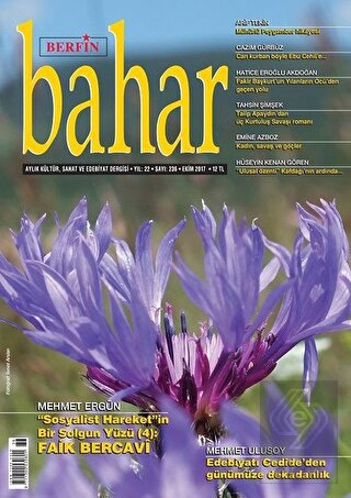 Berfin Bahar Aylık Kültür Sanat ve Edebiyat Dergis