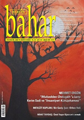 Berfin Bahar Aylık Kültür Sanat ve Edebiyat Dergis