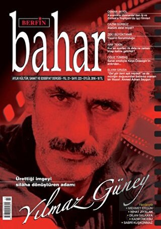 Berfin Bahar Aylık Kültür Sanat ve Edebiyat Dergis