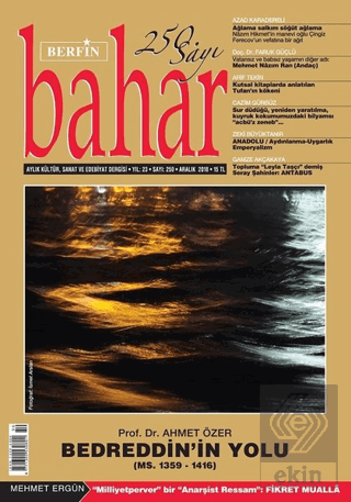 Berfin Bahar Aylık Kültür Sanat ve Edebiyat Dergis