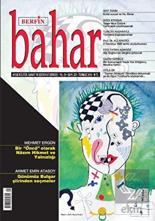 Berfin Bahar Aylık Kültür Sanat ve Edebiyat Dergis