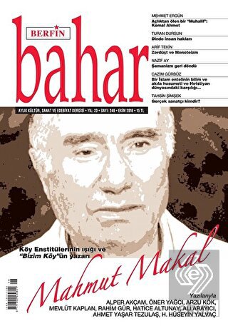 Berfin Bahar Aylık Kültür Sanat ve Edebiyat Dergis