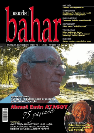 Berfin Bahar Aylık Kültür Sanat ve Edebiyat Dergisi Sayı: 255 Mayıs 20