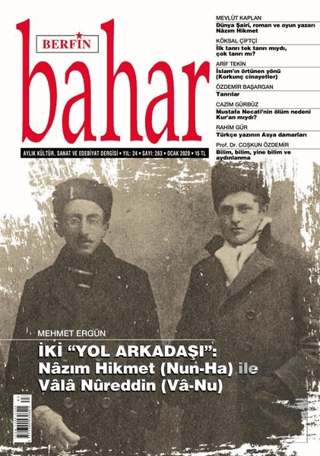Berfin Bahar Aylık Kültür Sanat ve Edebiyat Dergisi Sayı: 263 Ocak 202