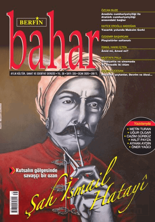 Berfin Bahar Dergisi Sayı: 335 Ocak 2026