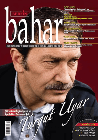 Berfin Bahar Dergisi Sayı: 342 Ağustos 2026