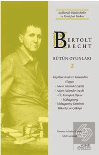 Bertolt Brecht Bütün Oyunları 2