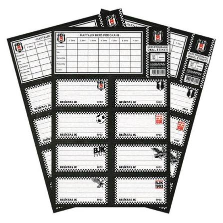 BEŞİKTAŞ OKUL ETİKETİ Satın Al - ekinkitap.com