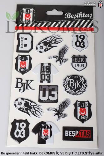 BEŞİKTAŞ ŞEKİLLİ ETİKET