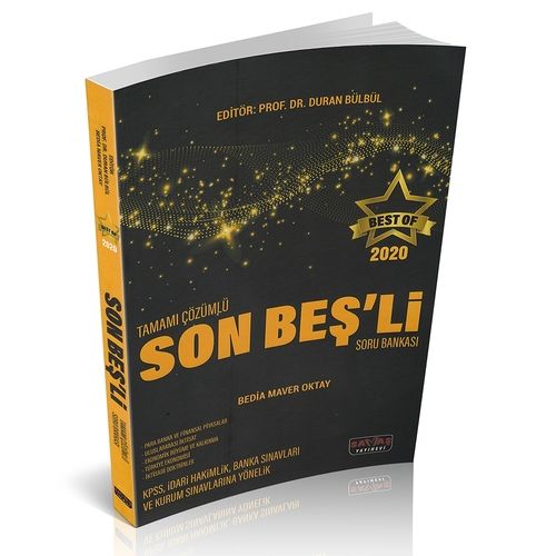 Best Of Tamamı Çözümlü Son Beşli Soru Bankası Sava