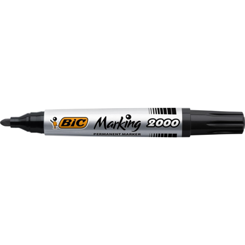 Bic 2000 Permanent Marker Kalem Yuvarlak Uç Siyah
