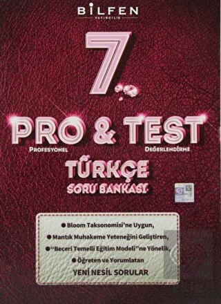 Bilfen 7. sınıf Türkçe Protest Soru Bankası