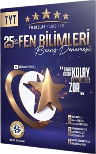 Bilgi Sarmal TYT Fen Bilimleri Yıldızlar Yarışıyor 25 li Branş Denemes