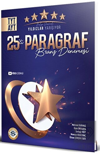 Bilgi Sarmal Yayınları TYT AYT Paragraf Yıldızlar