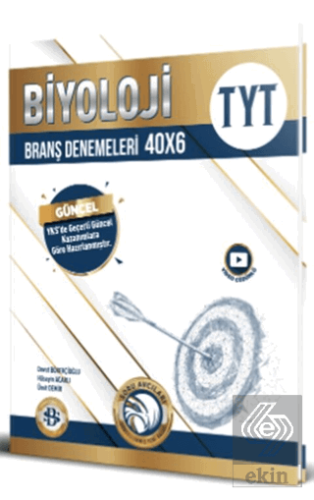 Bilgi Sarmal Yayınları TYT Biyoloji 40 x 6 Branş D