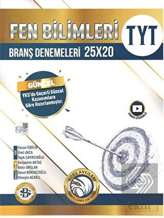 Bilgi Sarmal Yayınları TYT Fen Bilimleri 25 x 20 B