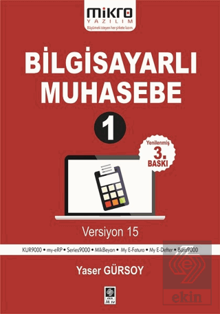 Bilgisayarlı Muhasebe 1 Yaser Gürsoy