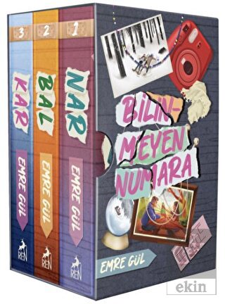 Bilinmeyen Numara Serisi Kutulu Set