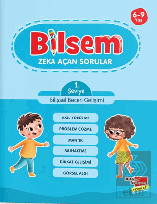 Bilsem Zeka Açan Sorular 1. Seviye Bilişsel Beceri