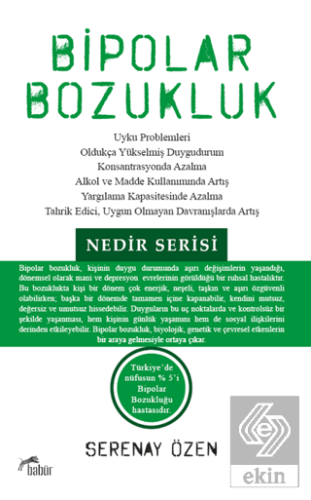Bipolar Bozukluk Serenay Özen Babür Yayınları Satın Al - ekinkitap.com