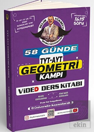 Bıyıklı Matematik 58 Günde TYT AYT Geometri Kampı