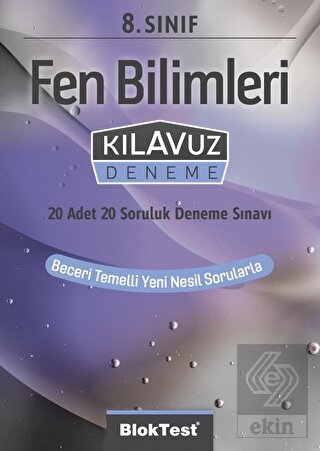 Bloktest 8.Sınıf Fen Bilimleri Kılavuz Deneme
